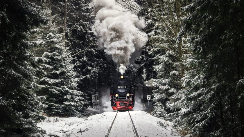 Гарц Германия поезд