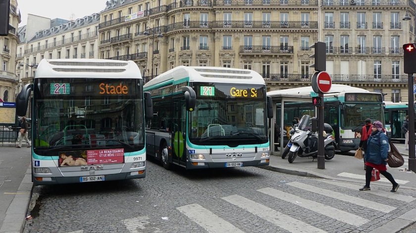 Общественный транспорт Парижа RATP