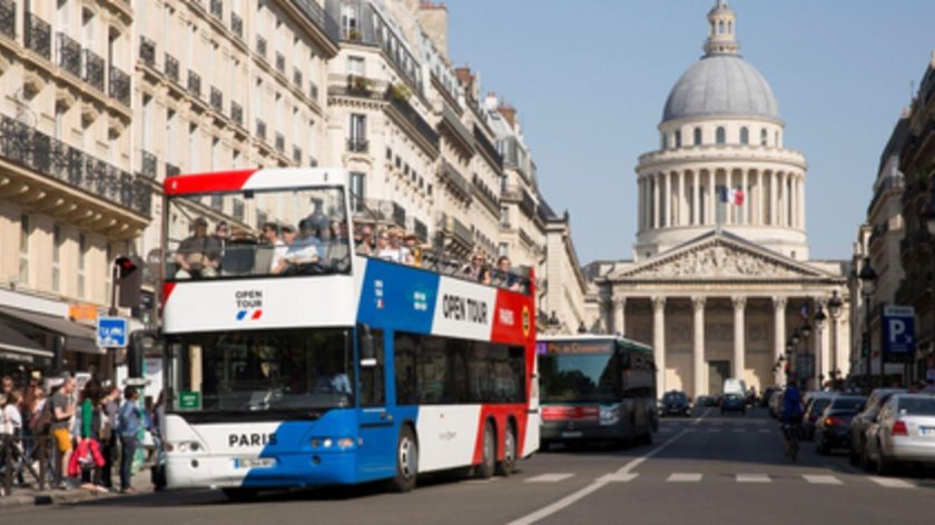 Экскурсионный автобус Париж