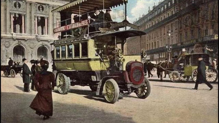 Омнибус 19 век Париж