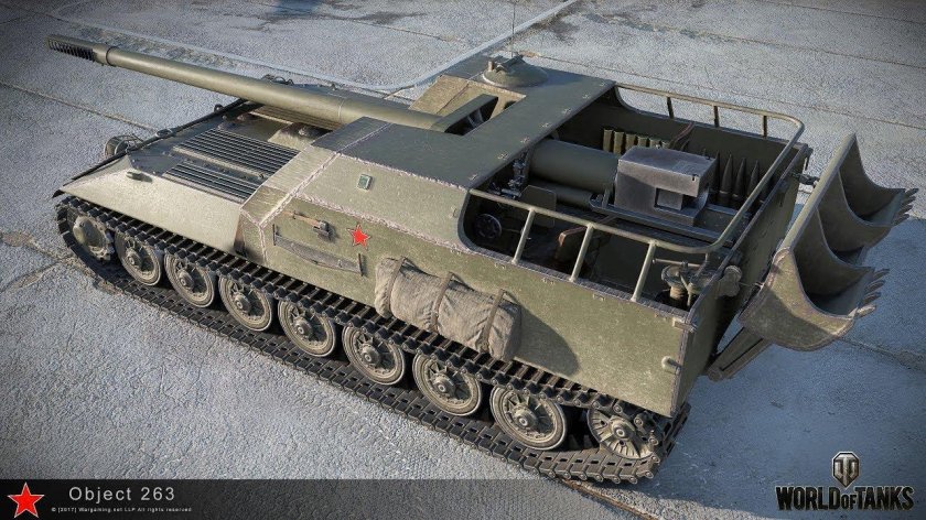 World of tanks объект 261