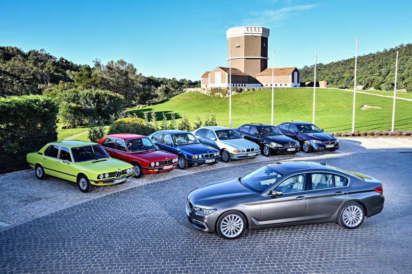 БМВ 5 поколения