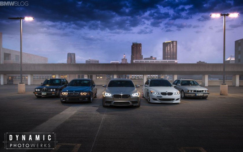 БМВ м5 поколения