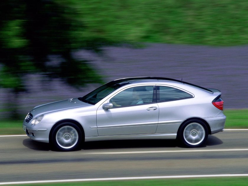 Мерседес c200 купе 2001