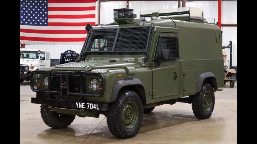 Ленд ровер дефендер армейский