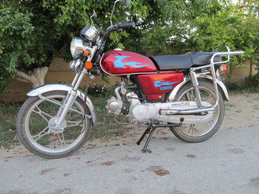 Мопед Альфа wj50
