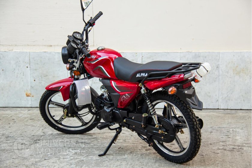 Мопед альфа новый