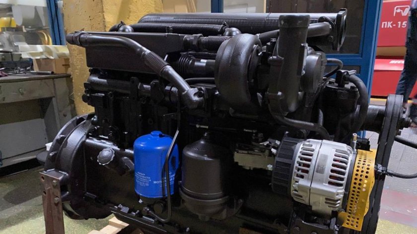 Фронтальный погрузчик д 120 а номер двигателя