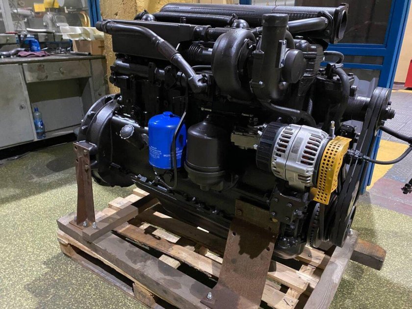 Ставим СМД 31 на погрузчик Амкодор