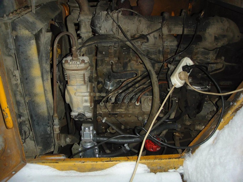 Система охлаждения двигателя Амкодор 333в