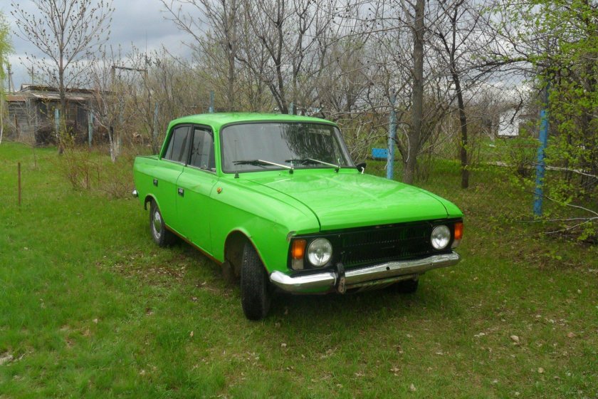 Москвич 412 ИЖ зеленый