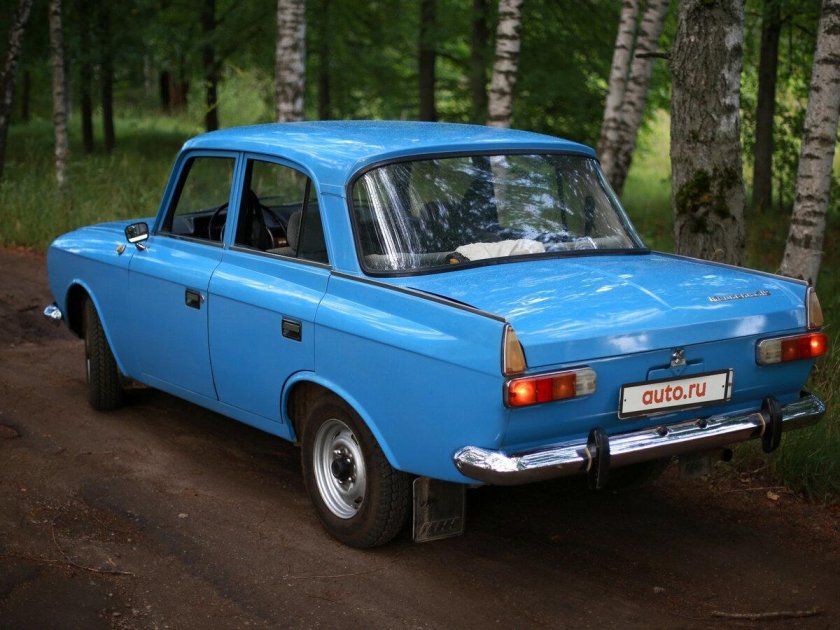 Москвич 412 голубой