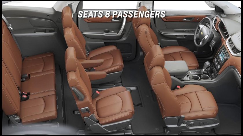 Chevrolet Traverse 2022 салон