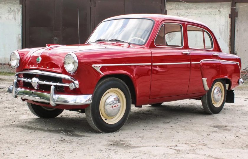 Москвич 407 красный