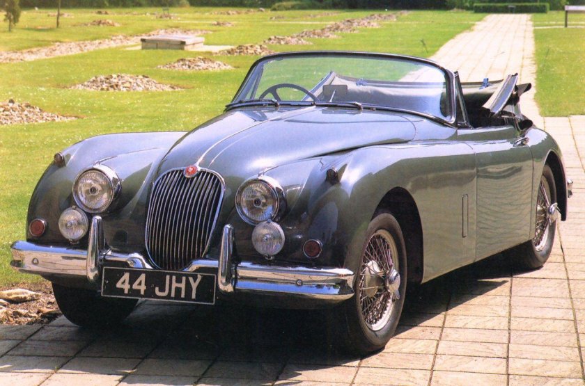 Ягуар xk150