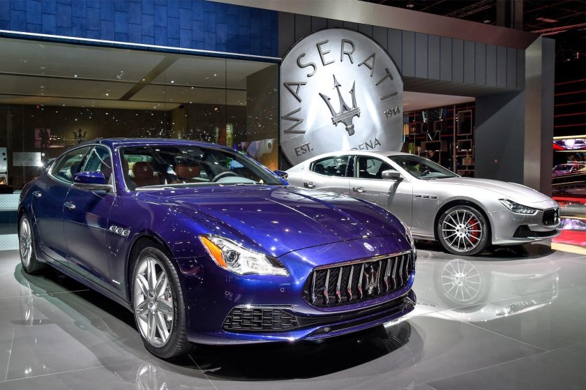 Мазерати модели седан