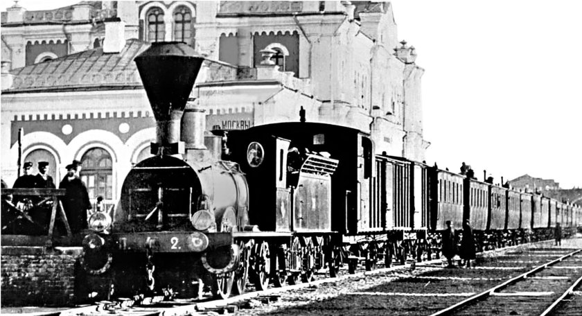 Царский поезд на Николаевской железной дороге