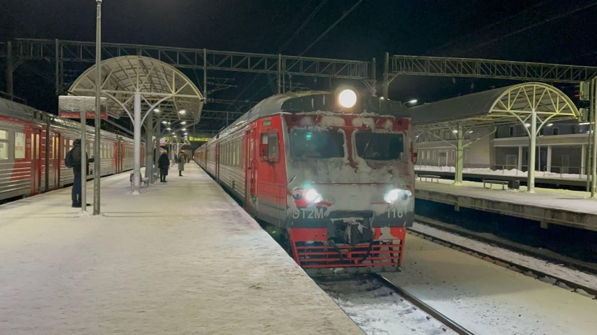 Электричка санкт петербург