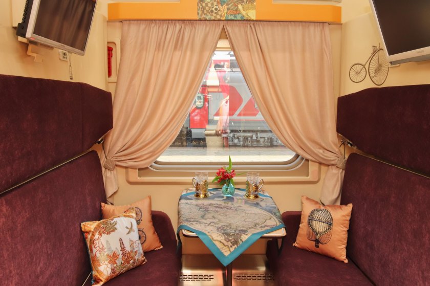 Пассажирский вагон Люкс князь Владимир