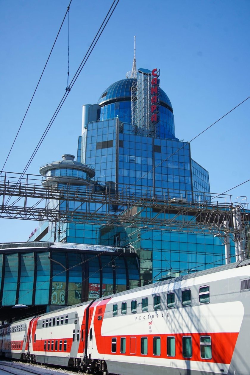 Двухэтажный поезд Самара