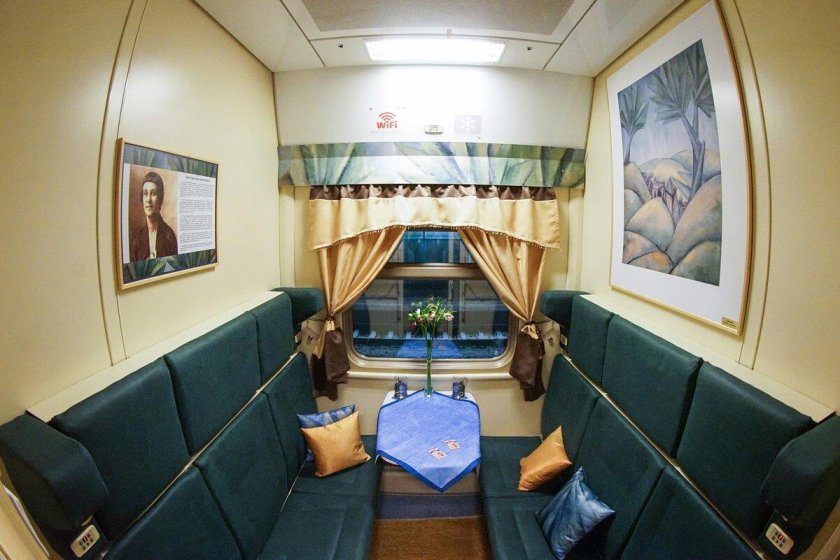 Фирменный поезд «жигули» 010й москва — самара