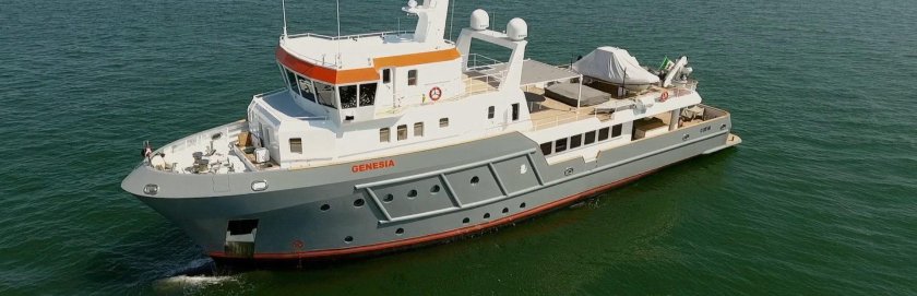 Ocean king 130 explorer yacht genesia