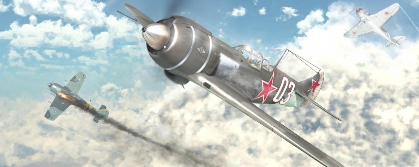 Ла-5 истребитель