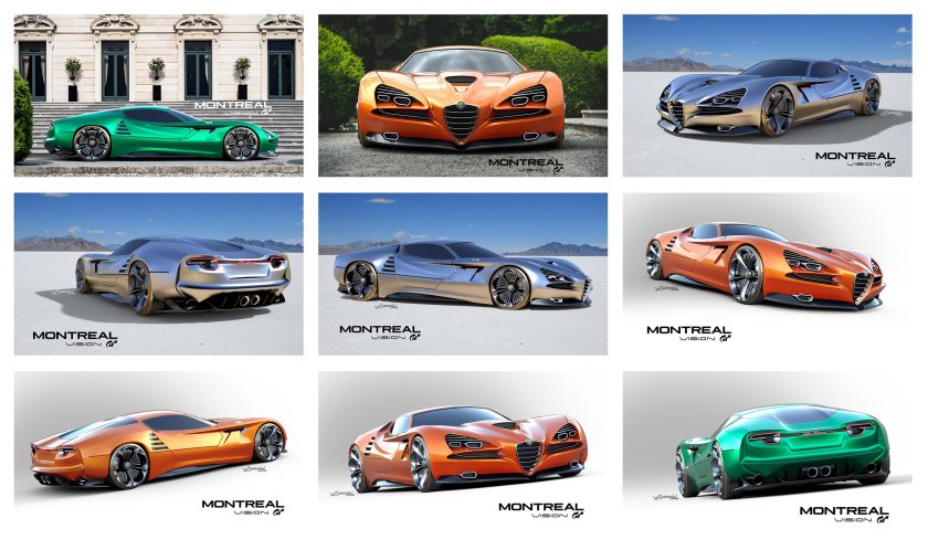 Alfa Romeo Montreal Vision gt