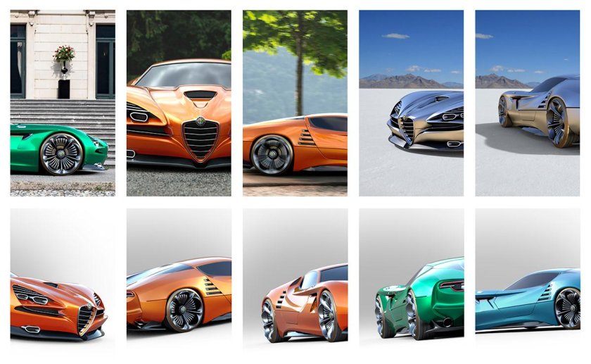 Alfa Romeo Montreal Vision gt