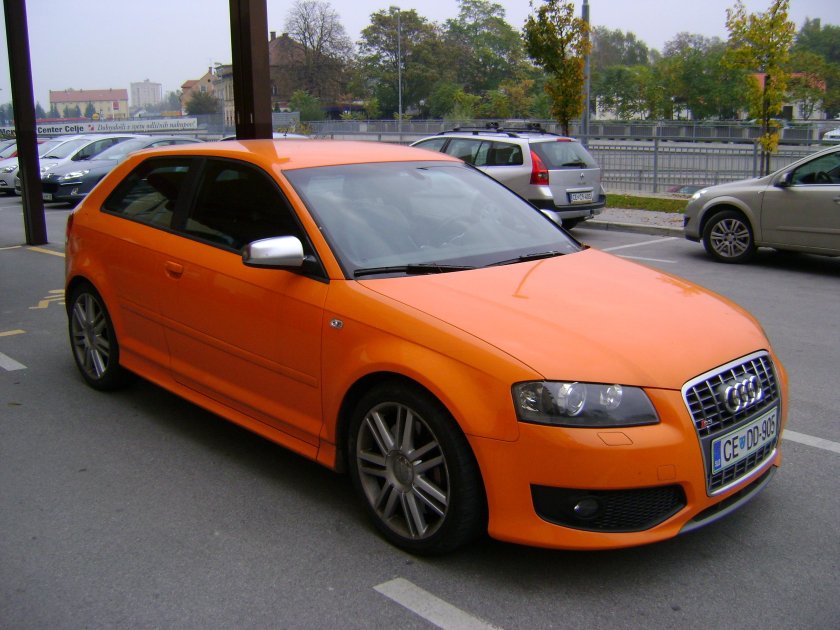 Audi a3 Turbo Orange