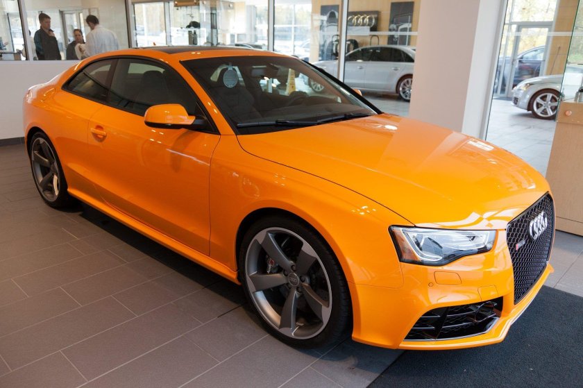 Audi rs7 Orange