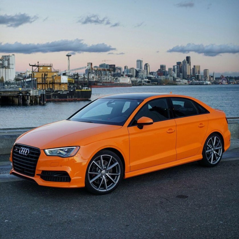 Ауди q5 оранжевая