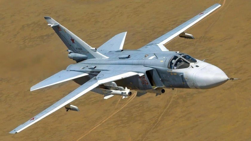 Фронтовой бомбардировщик су 24 м