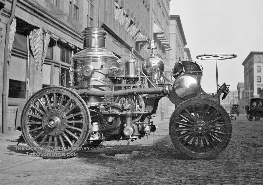 Паровая пожарная машина 1841