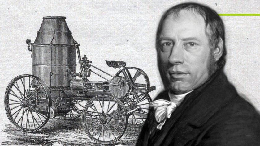 Первый паровой автомобиль Тревитика