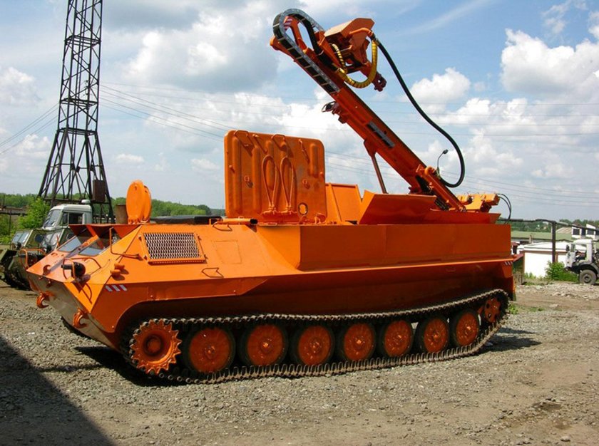 МТЛБ буровая