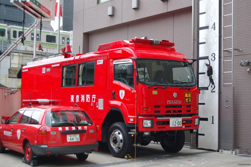 Пожарный Исузу Japan