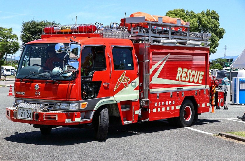 Пожарная машина Хино