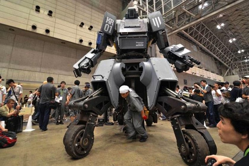 Японский боевой робот Куратас