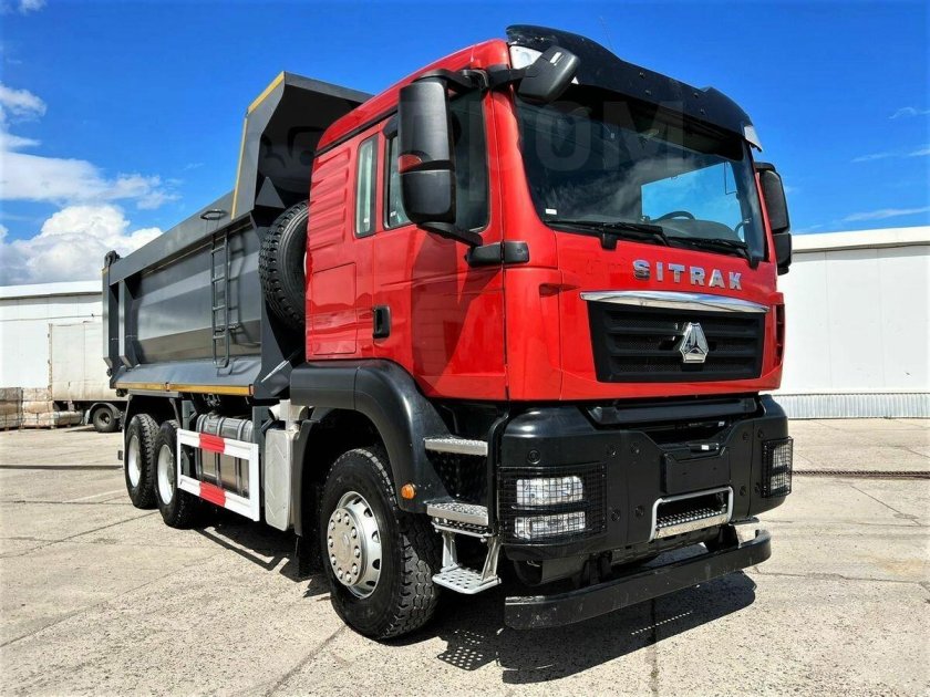 Самосвал Sitrak man c7h