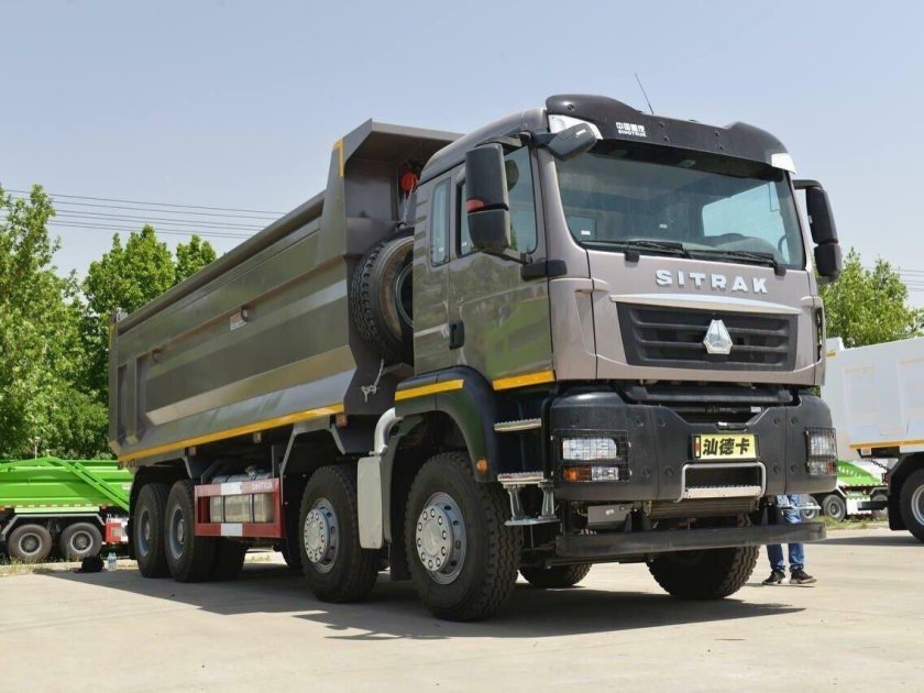 Sitrak c7h 8x4 самосвал 2022