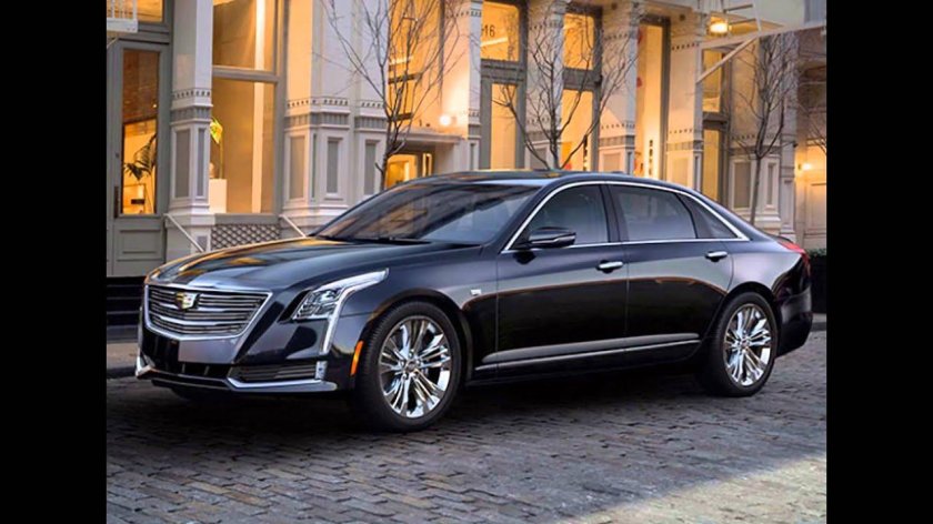Новый кадиллак седан