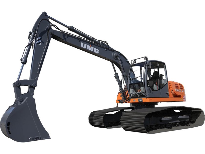 Гусеничные экскаваторы