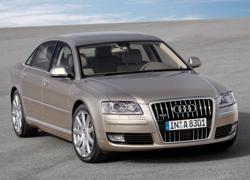 Audi a8l w12 2008