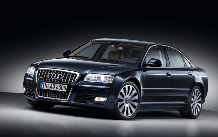 Audi a8l w12 2008