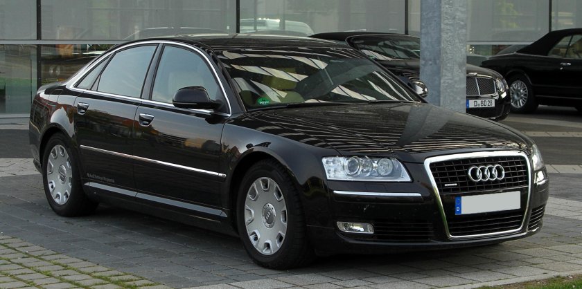 Audi a8 w12 2008