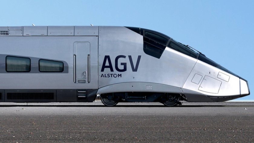 Alstom скоростной поезд