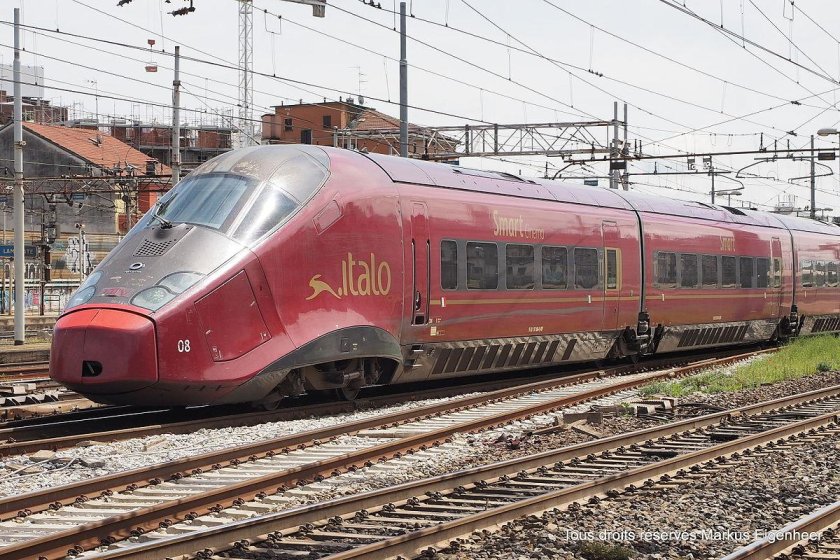 Итальянские скоростные поезда italo