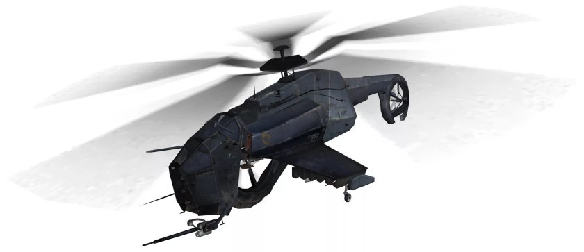 Вертолёт охотник half Life 2