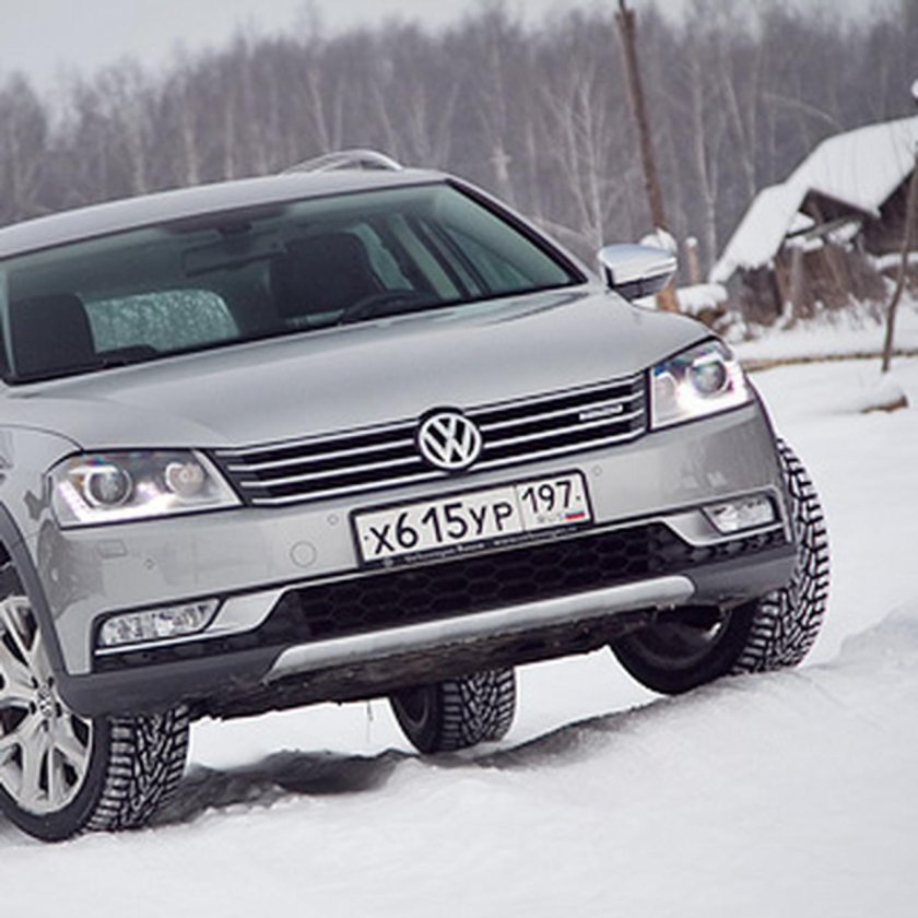 VW Passat Alltrack зима 16 регион